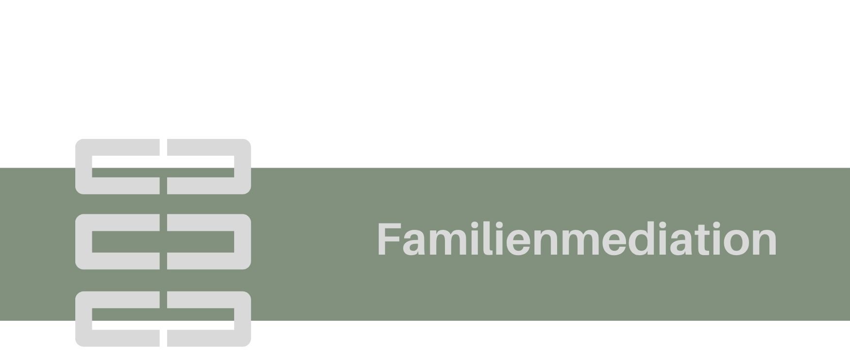 Das Titelbild zeigt das Logo von Hirnich + Peter und verweist auf das Angebot Familienmediation.