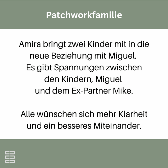 Hirnich + Peter Mediationsbeispiel_7 Familienmediatoren Sören Peter und Jasmin Hirnich berichten über Beispiele zur Mediationen in Familien.